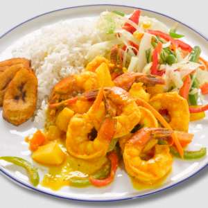 Curried Shrimp Meal