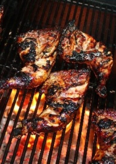 Jamaican jerk chicken